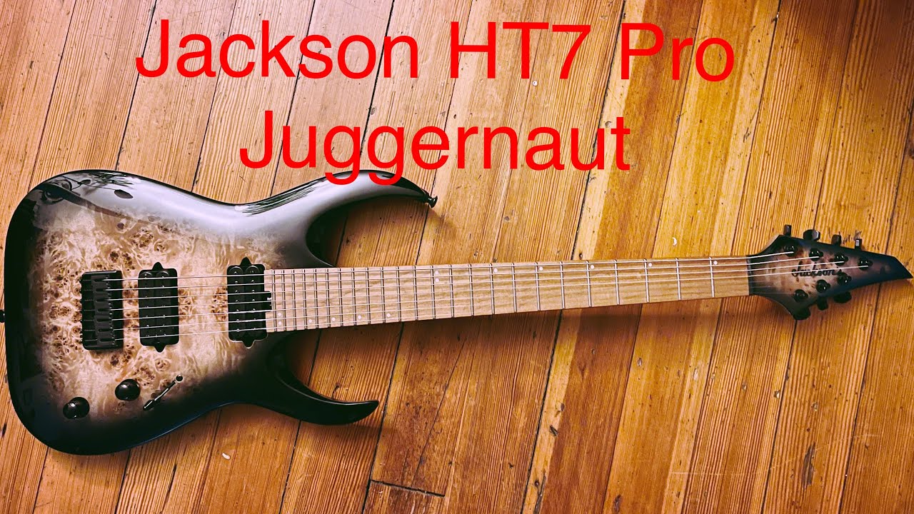 Jackson HT7 Pro Misha Mansoor Juggernaut 7-String Electric Guitar