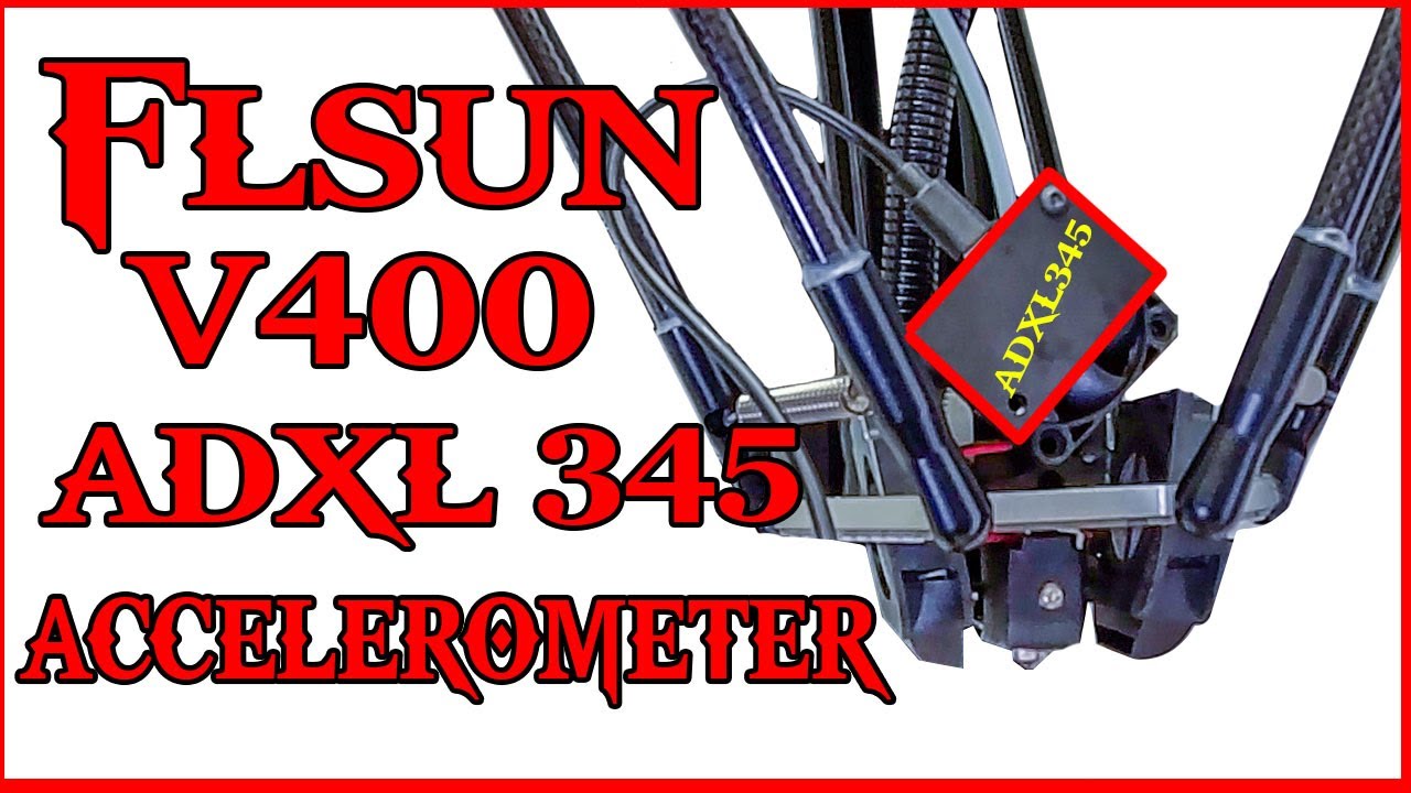 ADXL 345 Accelerometer FLSUN V400 Install Guide #flsun #flsun3dprinter #v400 Klipper ringing