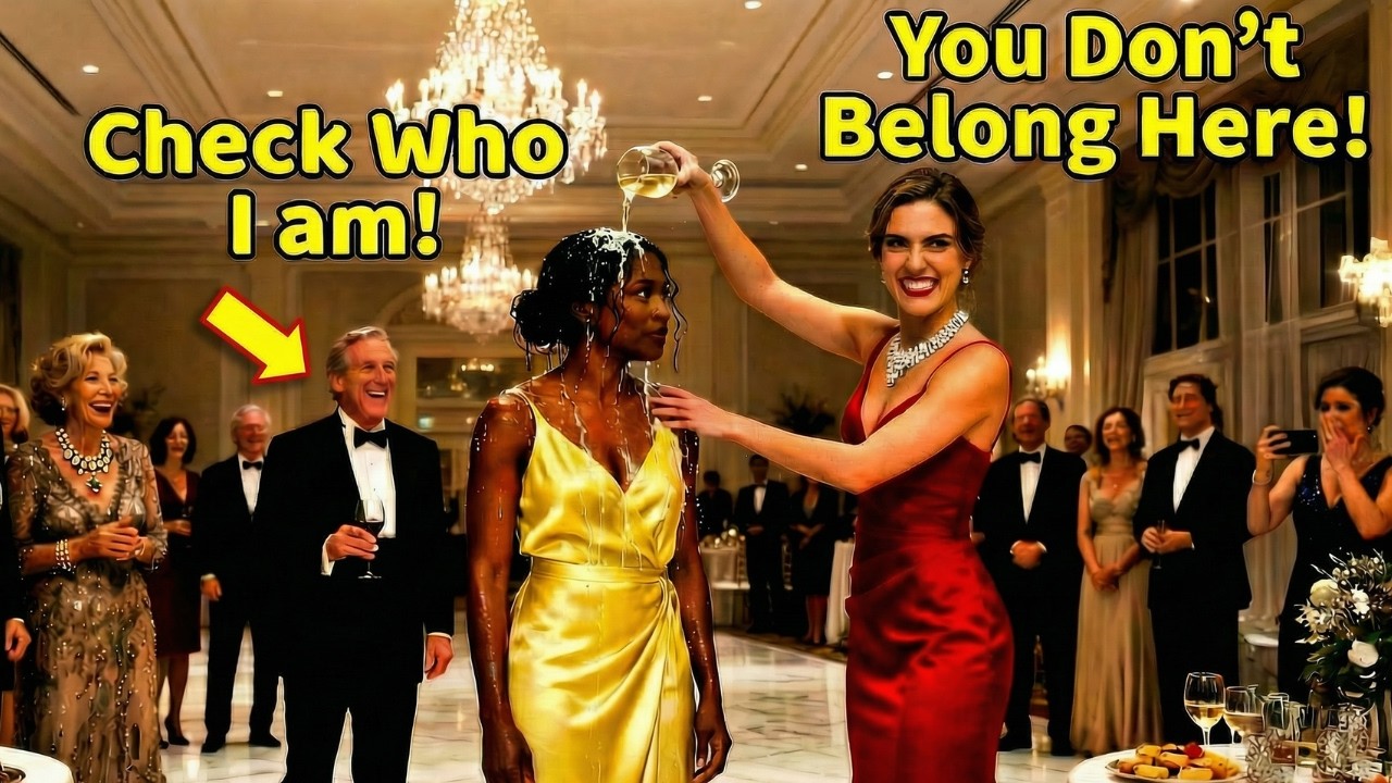 Unaware She Was Their Landlord… Millionaire’s Daughter Humiliates Black Woman at Gala!