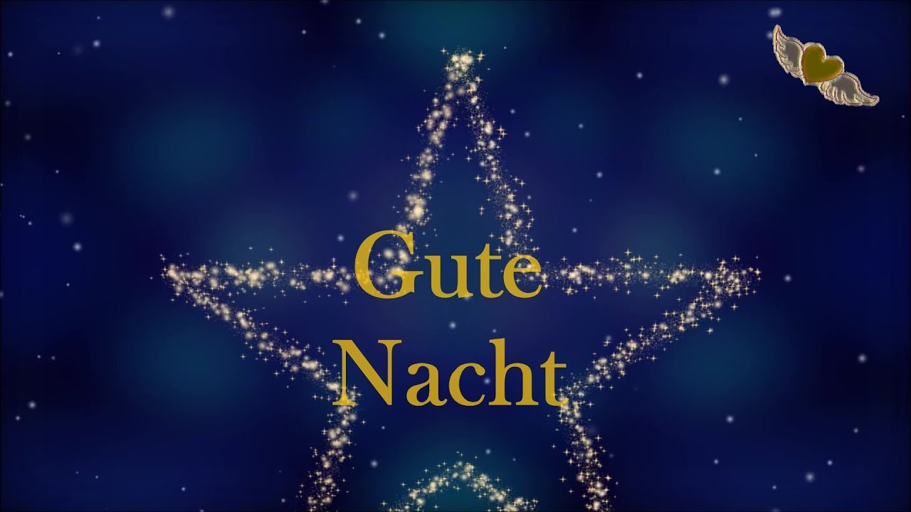 Ich wünsche dir eine gute Nacht ⭐🌙⭐