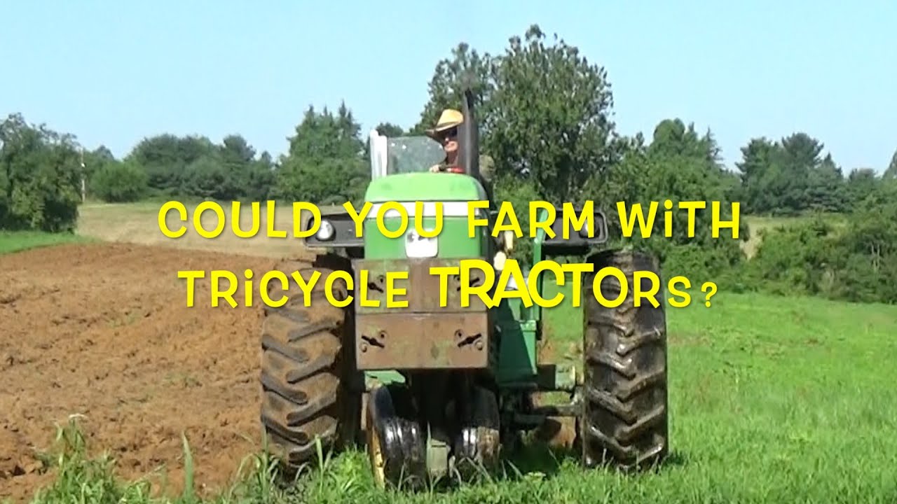 40-летняя эволюция трехколесных тракторов John Deere