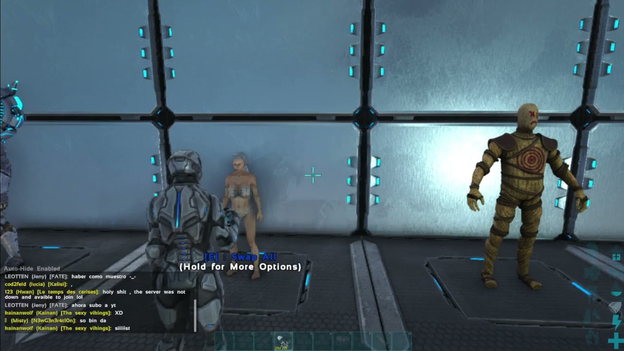 how to lose a Dino in cryopod Ark PVE Official-PC
