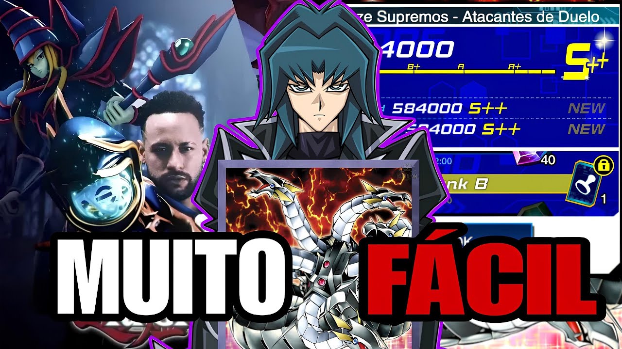 DECK PARA ZERAR O EVENTO DE PARCERIA DO NEYMAR RÁPIDO E FÁCIL | DUEL LINKS |