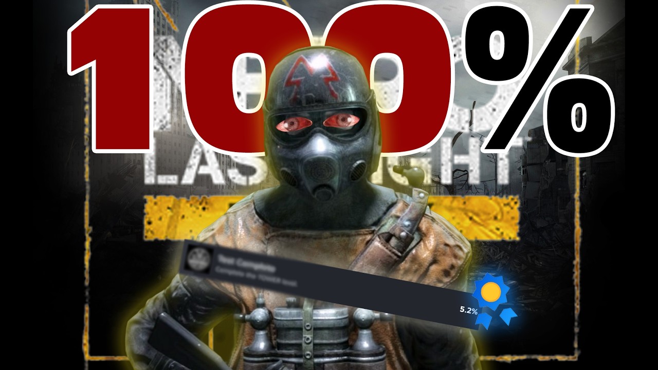 I 100%'d Metro Last Light Redux And It Made Me CRY