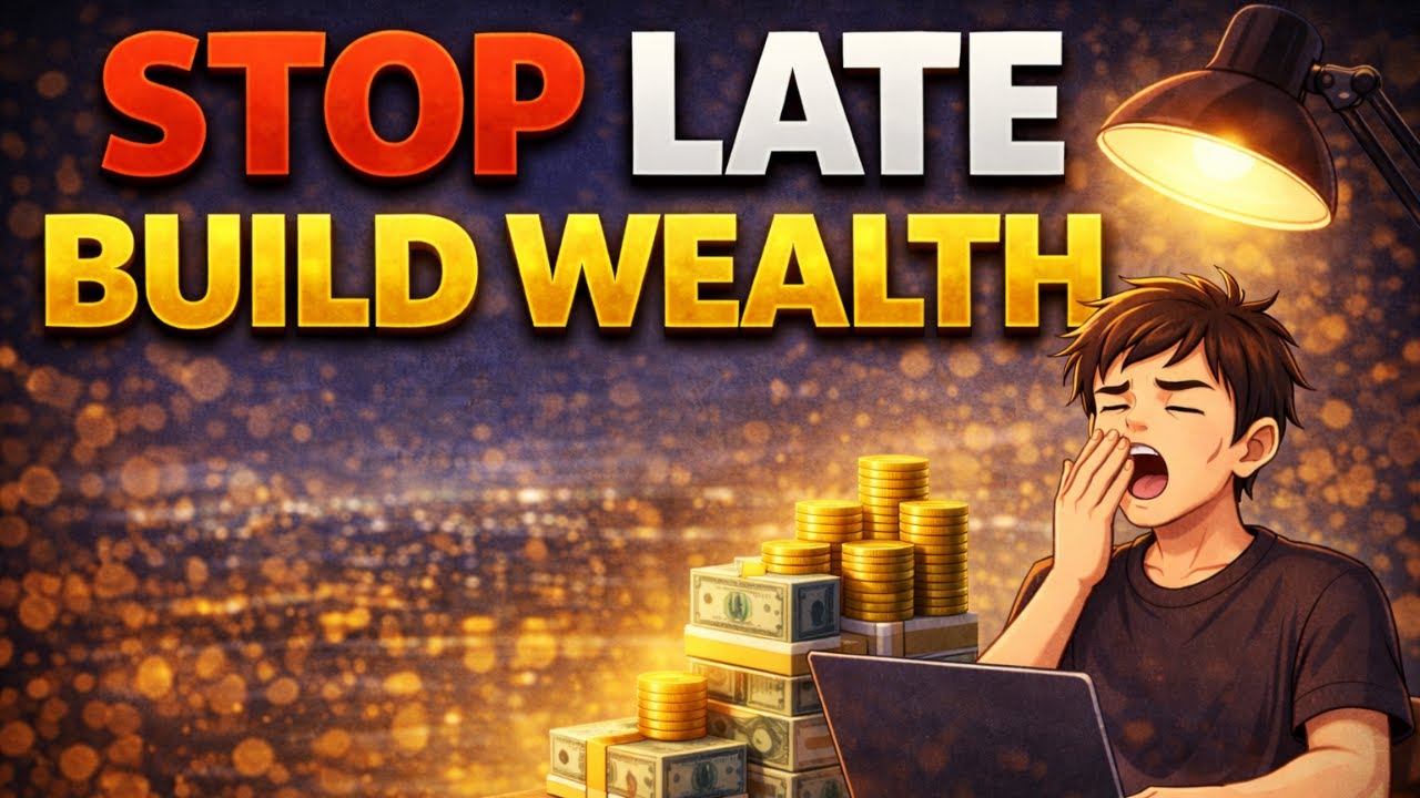 Stop being late to build wealth