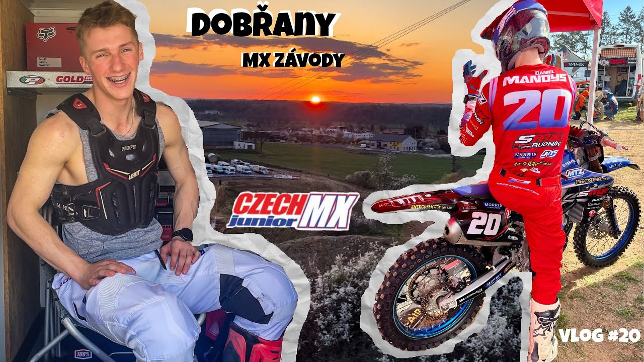 MX Závody | DOBŘANY - MMČR juniorů | Vlog #20