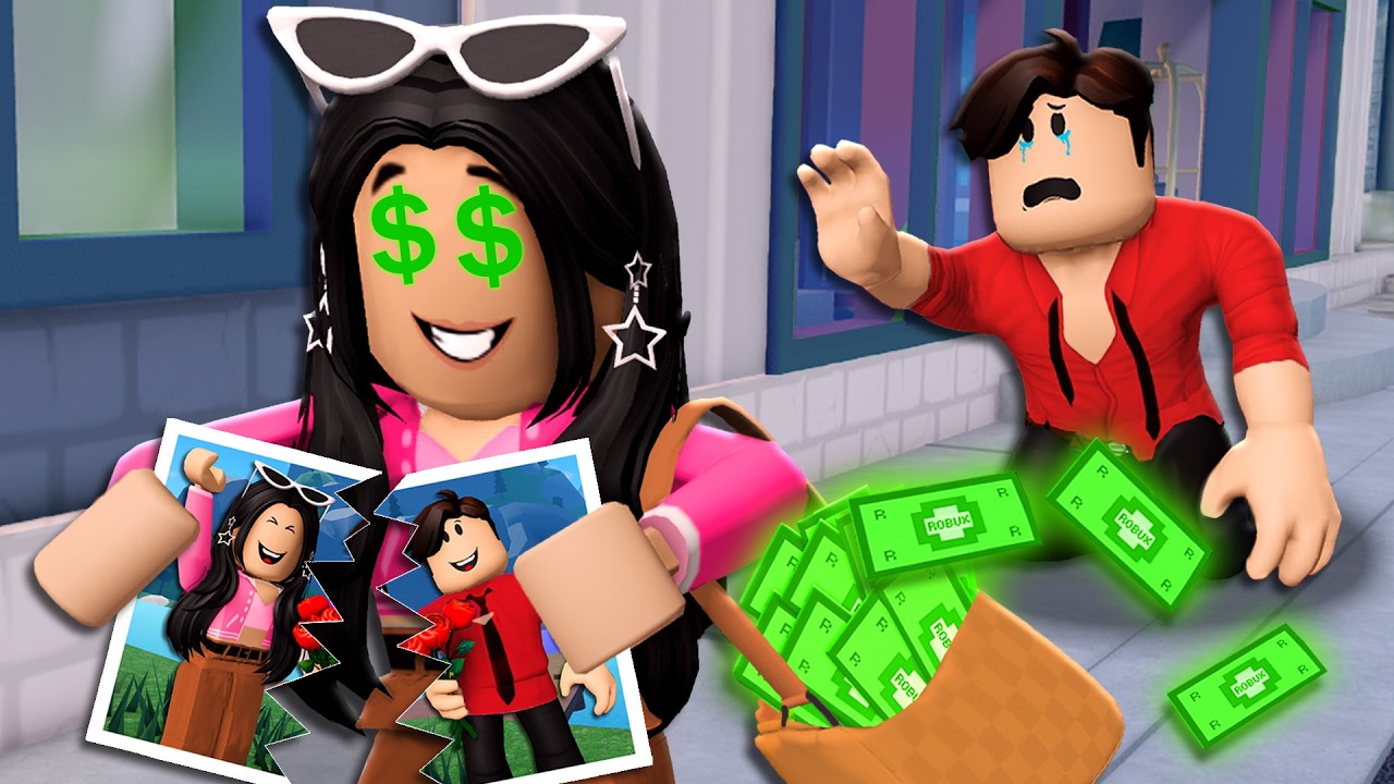 She DUMPED Her Boyfriend For ROBUX! *Full Movie*