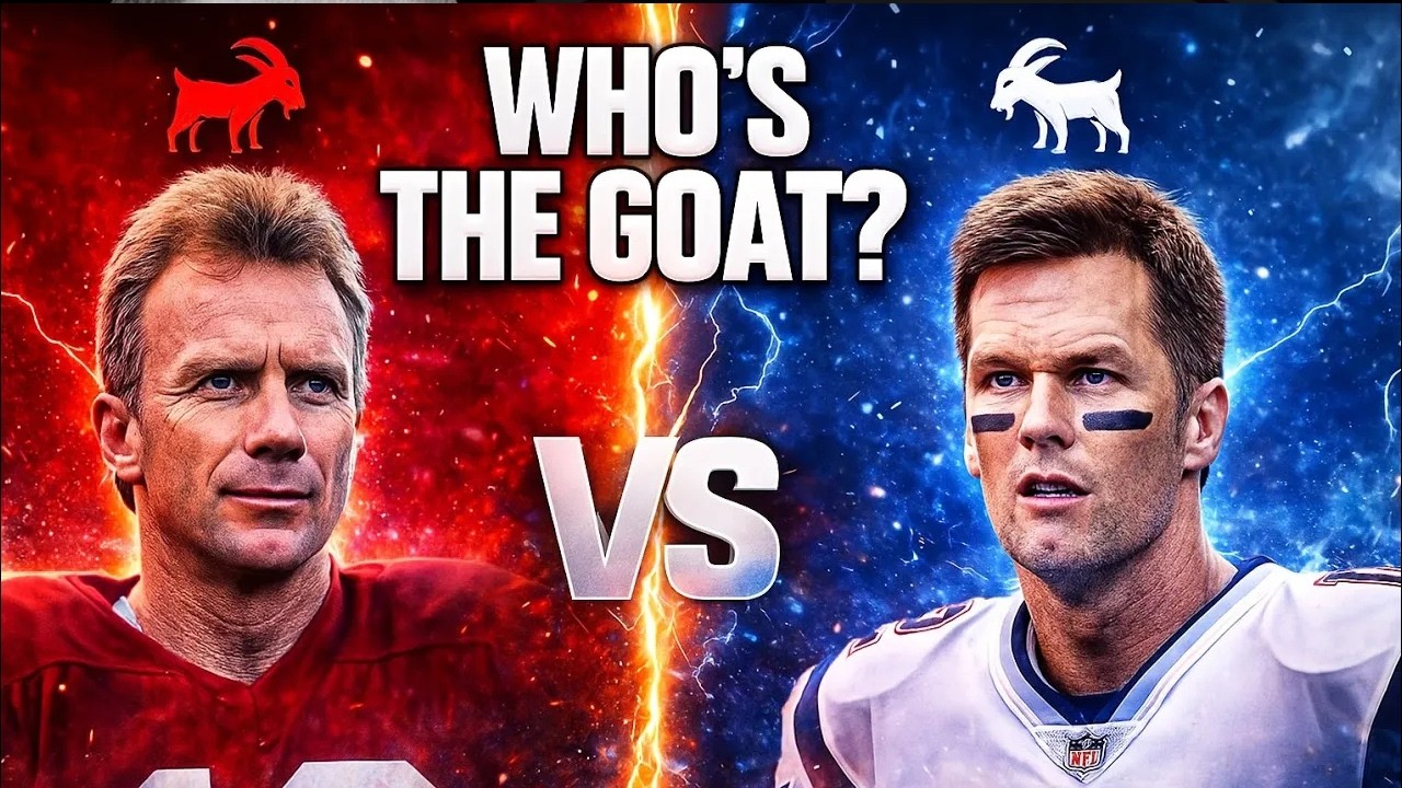 Who’s the Greatest Quarterback in NFL History  Tom Brady or Joe Montana  🐐