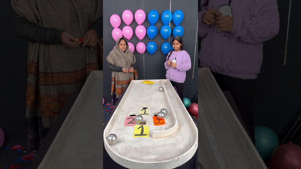 Steel Ball Roll Balloon Pop Challenge Best Challenge
