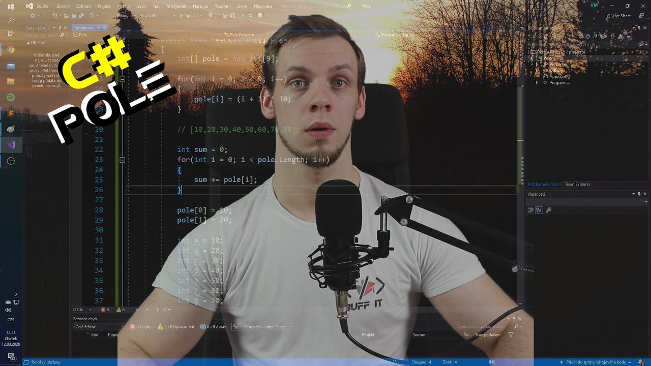 C# | 5 | Pole, kolekce