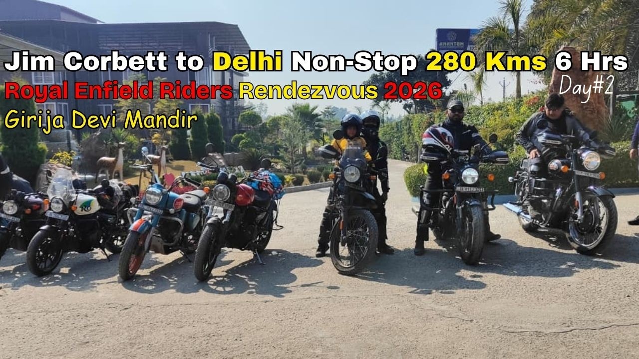 Aisa Event Nai Dekha | Jim Corbett to Girija Devi Temple to Delhi | Non-Stop Ride | Royal Enfield