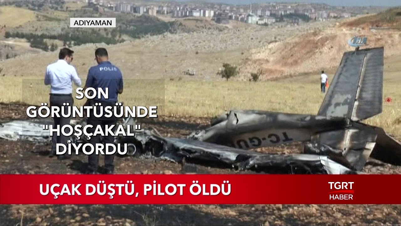 Adıyaman'da Eğitim Uçağı Düştü! Pilot Hayatını Kaybetti
