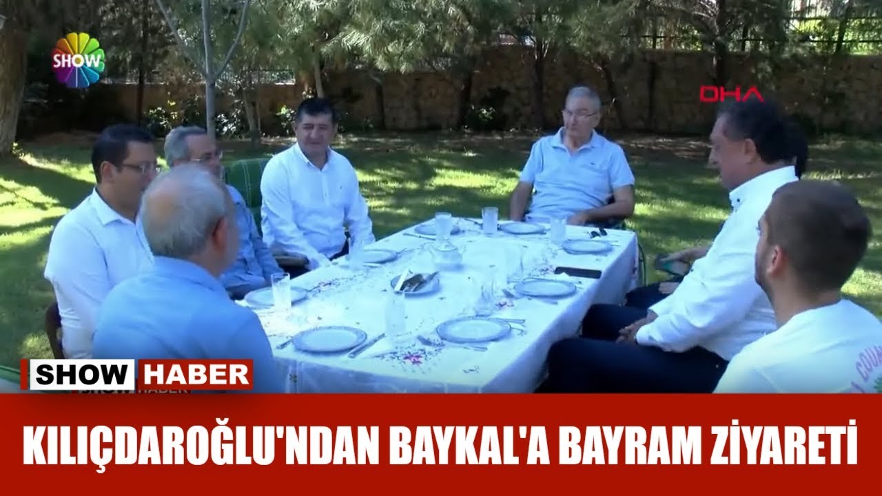 Kılıçdaroğlu'ndan Baykal'a bayram ziyareti
