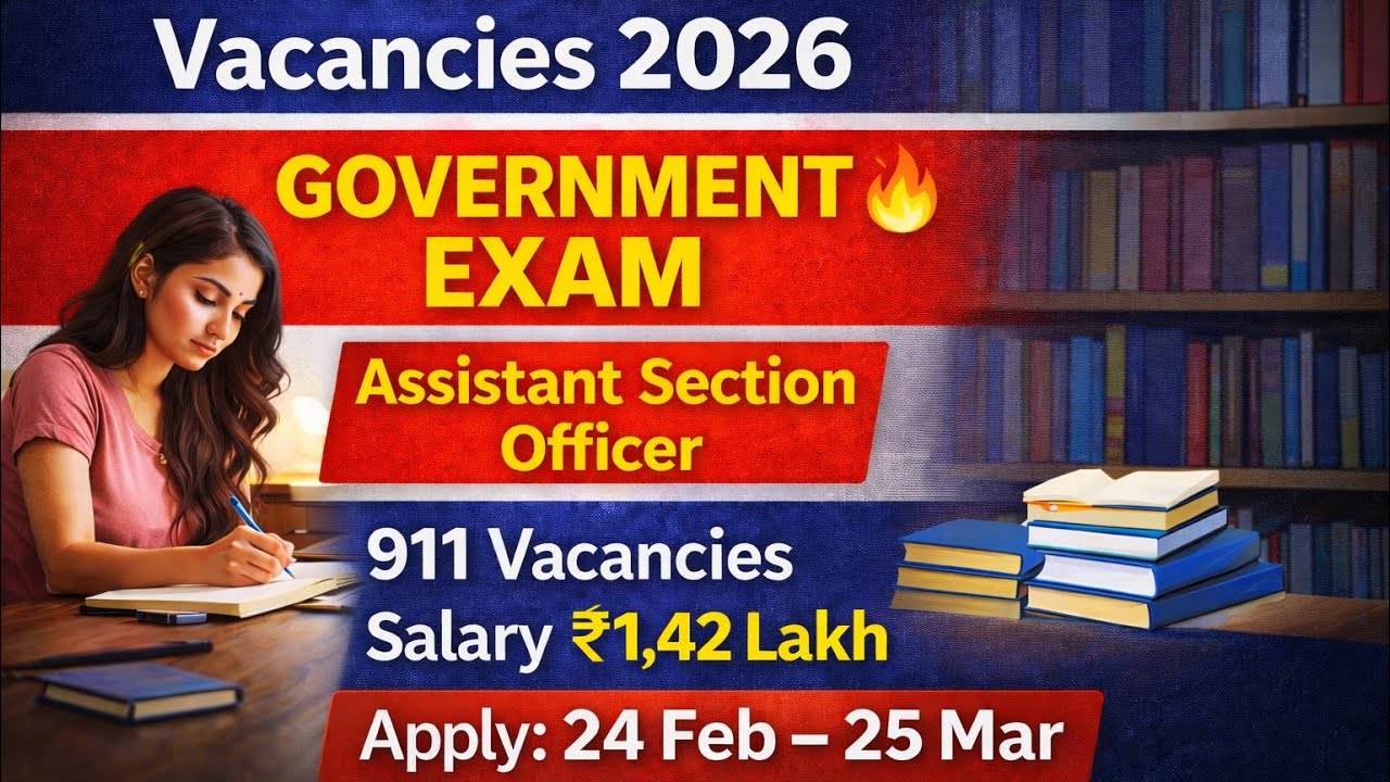 DSSSB 2026 Notification Out 🔥 911 Vacancies | GOVERNMENT EXAM | Salary ₹1.42 Lakh