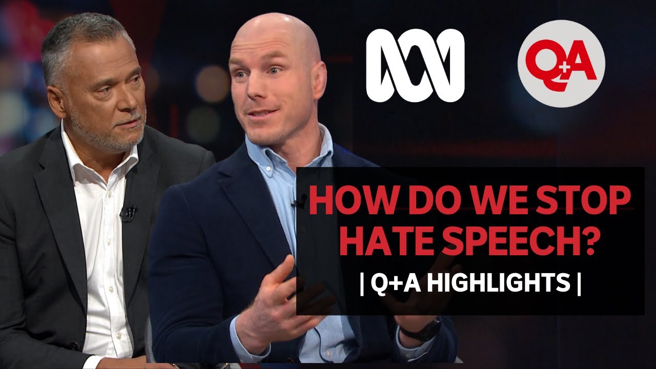 How Can We Stop Hate Speech? | Q+A