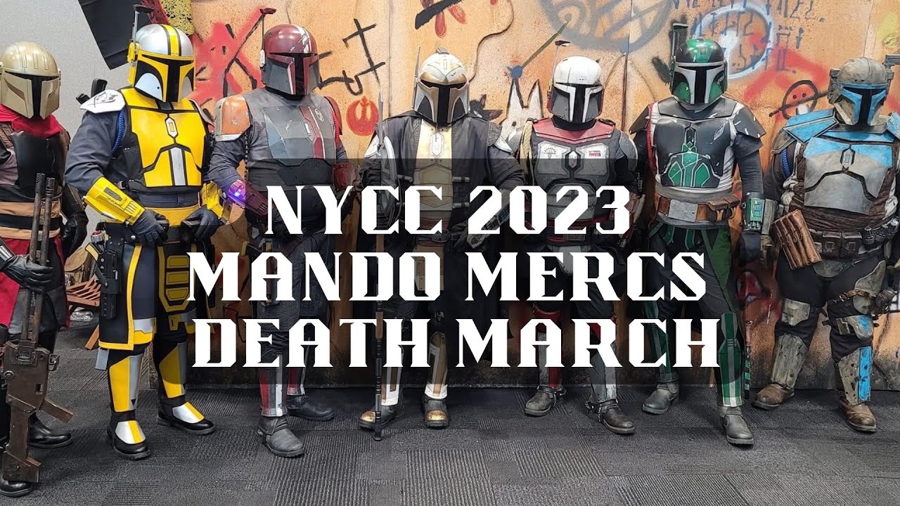 NYCC 2023 Mando Mercs Death March - Saturday