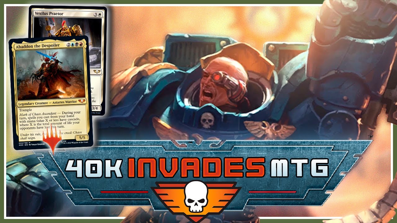 From Plastic to Cardboard - A full review of 40K's Magic the Gathering crossover set!
