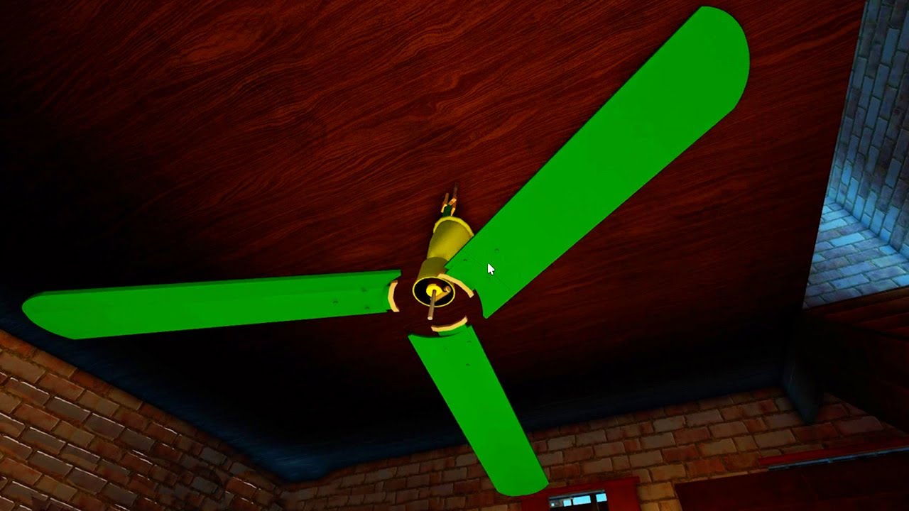 GREEN CEILING FANS IN: Building a Modern Suburban Home in Roblox😄😄