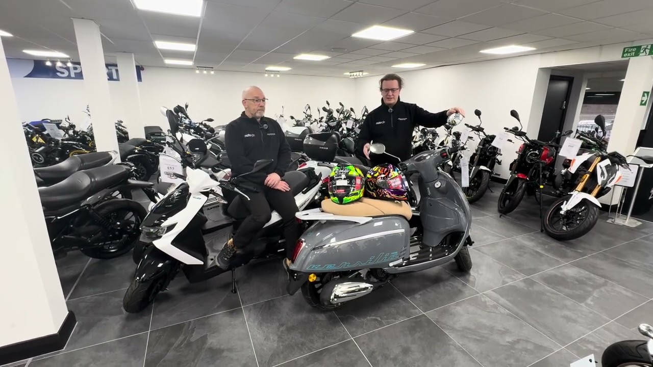 Cbt scooters here at Millennium Motorcycles 