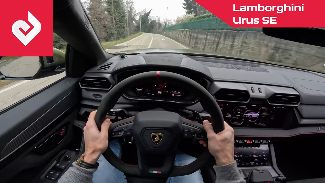 POV Lamborghini Urus SE | Walkaround, Interior, 0-100, Driving