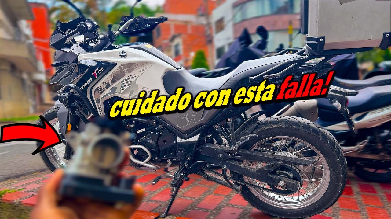 Falla de la Sym NH Trazer 190 ❌ // motovlog more 😭