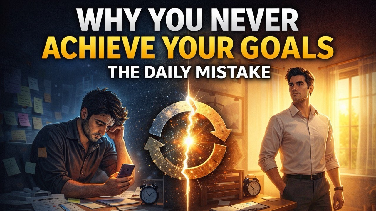 Why You Never Achieve Your Goals, The Mistake You Repeat Daily