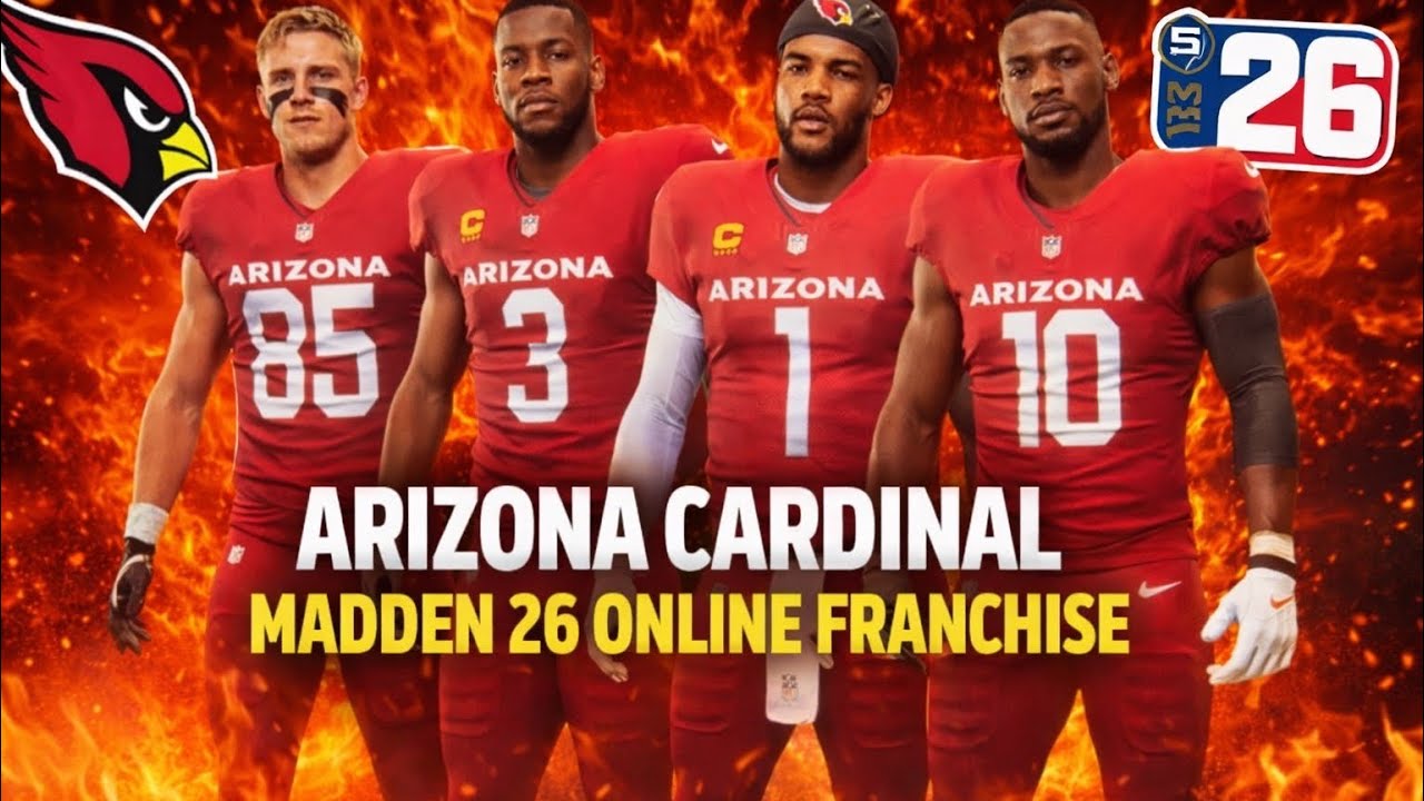 ARIZONA CARDINALS FRANCHISE MODE GET CRAZY!🔥MADDEN 26!
