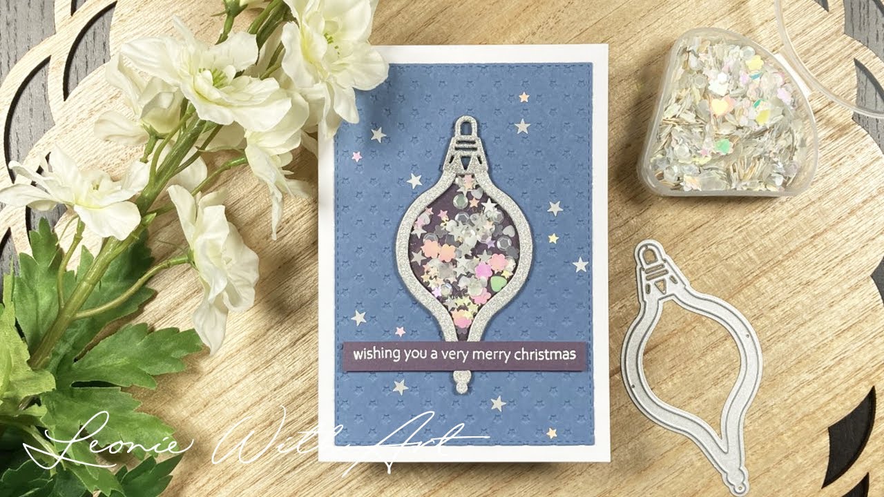 Nellie Snellen | Christmas Shaker Card