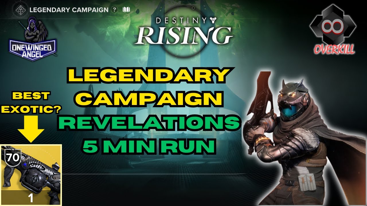 Destiny Rising Legendary: &ldquo;Revelations&rdquo; | Wolf w/ Satiyaaliksni Smart Bomb (5:10 Gold)