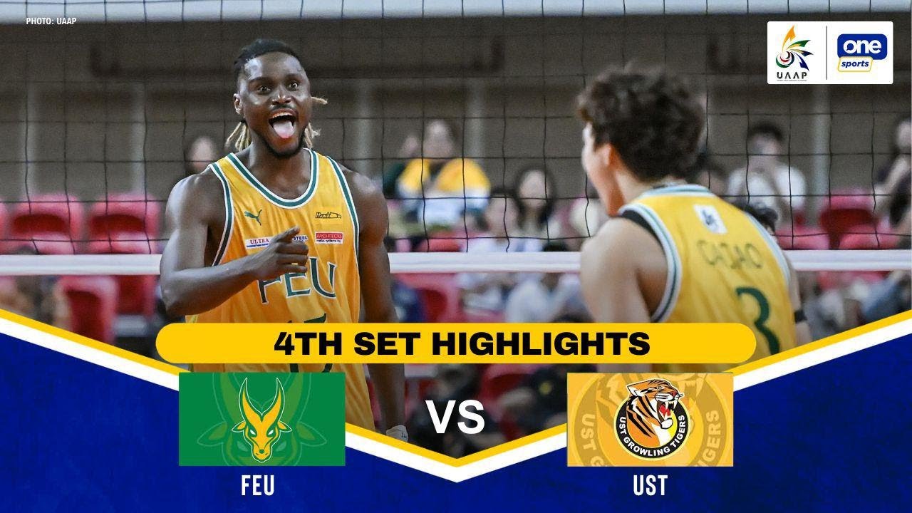FEU vs UST | SET 4 HIGHLIGHTS | UAAP SEASON 88 MEN&rsquo;S VOLLEYBALL | MARCH 29, 2026
