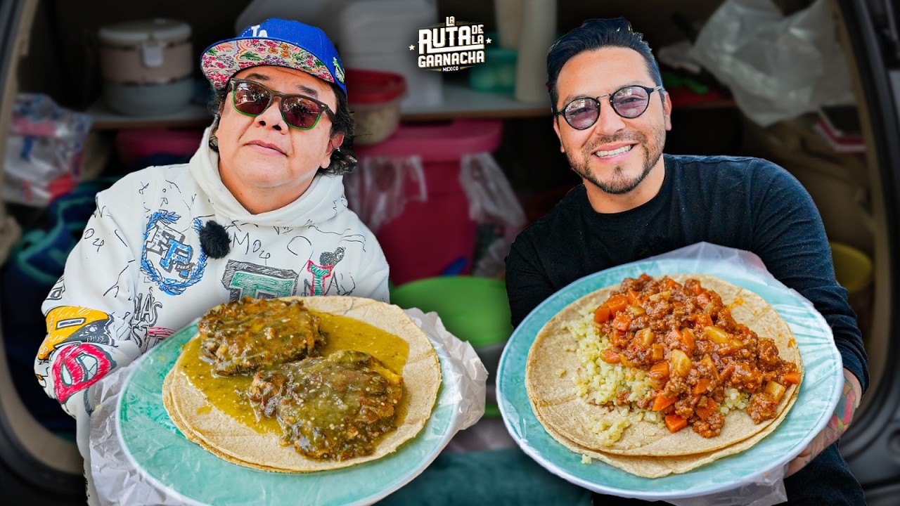 TACOS de GUISADO en una CAJUELA, TE INSPIRARÁ FT @TÍO ROBER