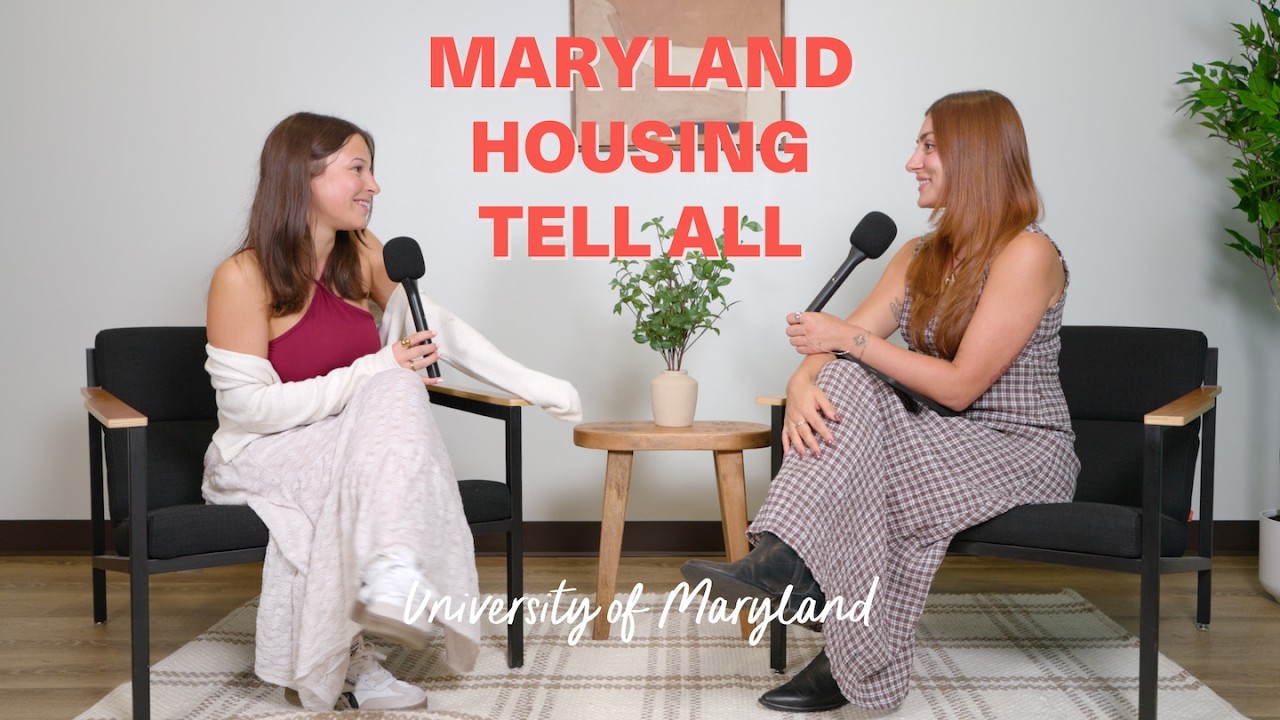 Maryland Housing TELL ALL: Dorm Life, Sorority Living, and Finding Independence at UMD [Jenna]