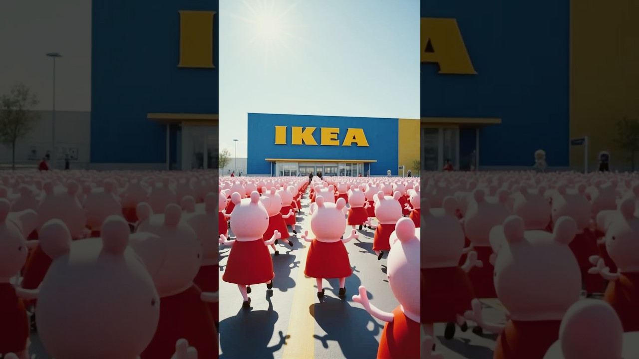 100 Peppa&rsquo;s At IKEA! 😱