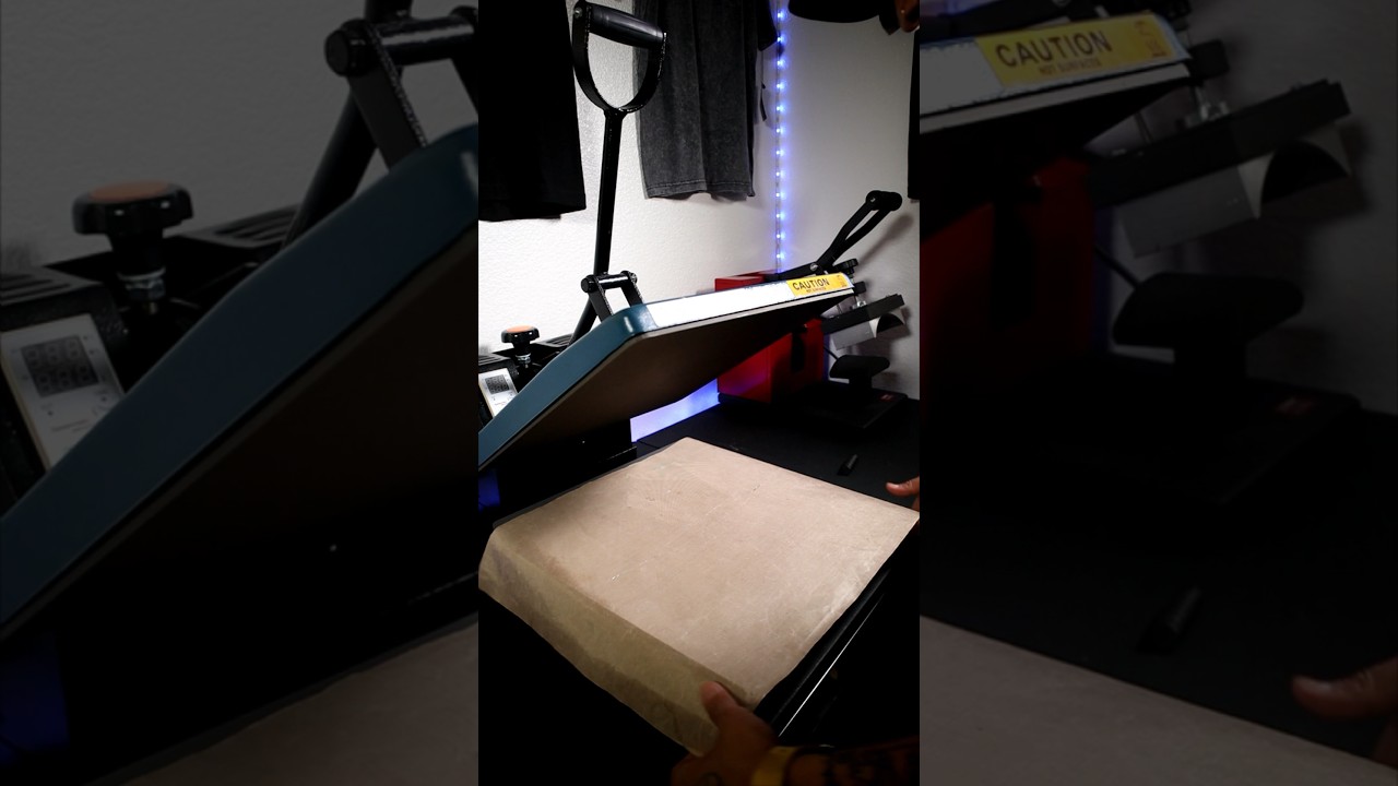 This Hack For Your Heat Press Will Change Your Life! #heatpress #diy #crafts #shorts #tipsandtricks
