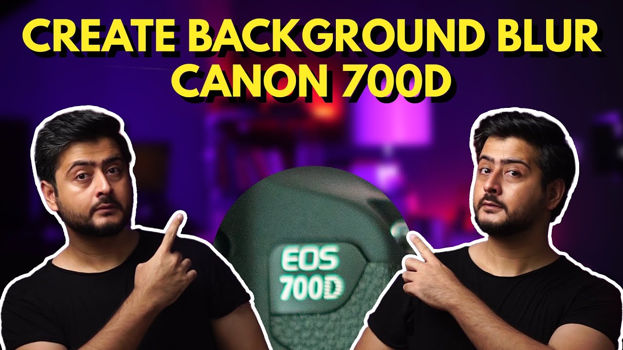 Canon 700D Background Blur (18-55 Lens + Easy Settings)