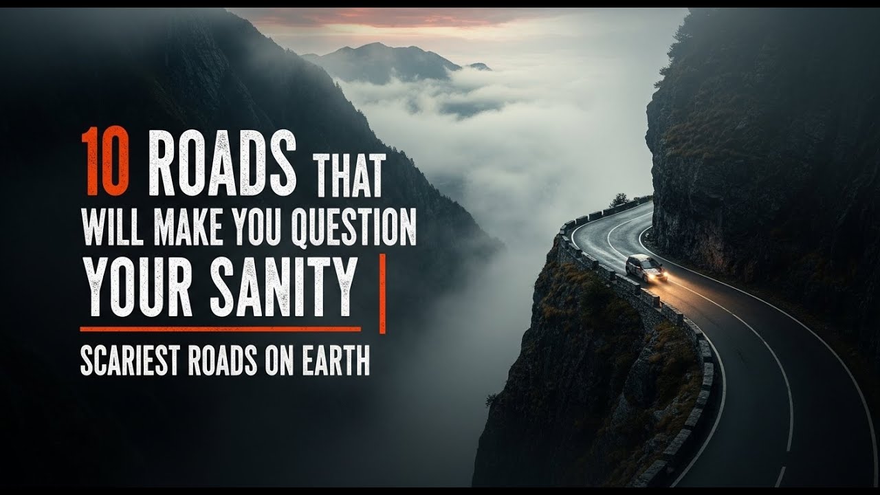 10 Roads That Will Make You Question Your Sanity | Scariest Roads on Earth