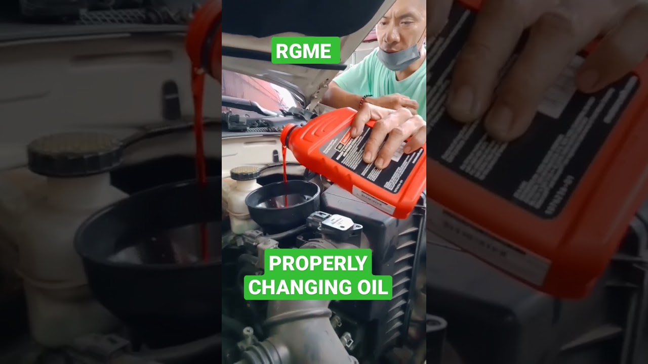 PROPERLY CHANGE OIL#trending #shorts #viral #ytshorts #youtubeshorts #changeoil