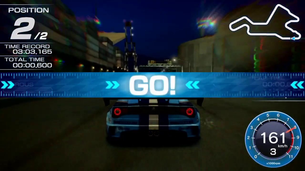 Ridge Racer (Vita), Crinale Duel win with Bisargento in Southbay Docks R
