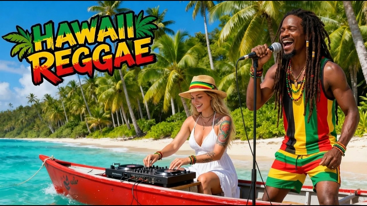 🌴 Tropical Chill Reggae Paradise – Sunny Island Rhythms, Hawaiian Beach Vibes for Deep Relaxation ☀️
