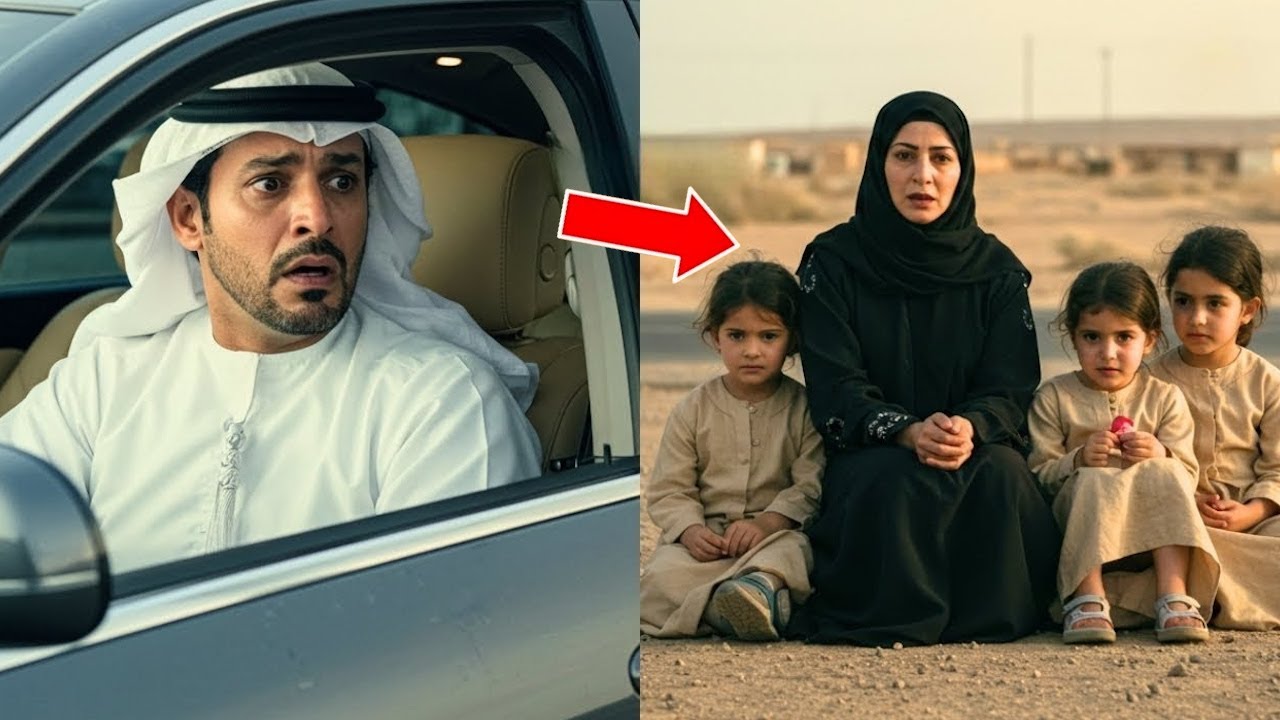 رأى طليقته على جانب الطريق مع ثلاث فتيات يشبهنه تمامًا… فصُدم بحقيقة غيّرت كل شيء!