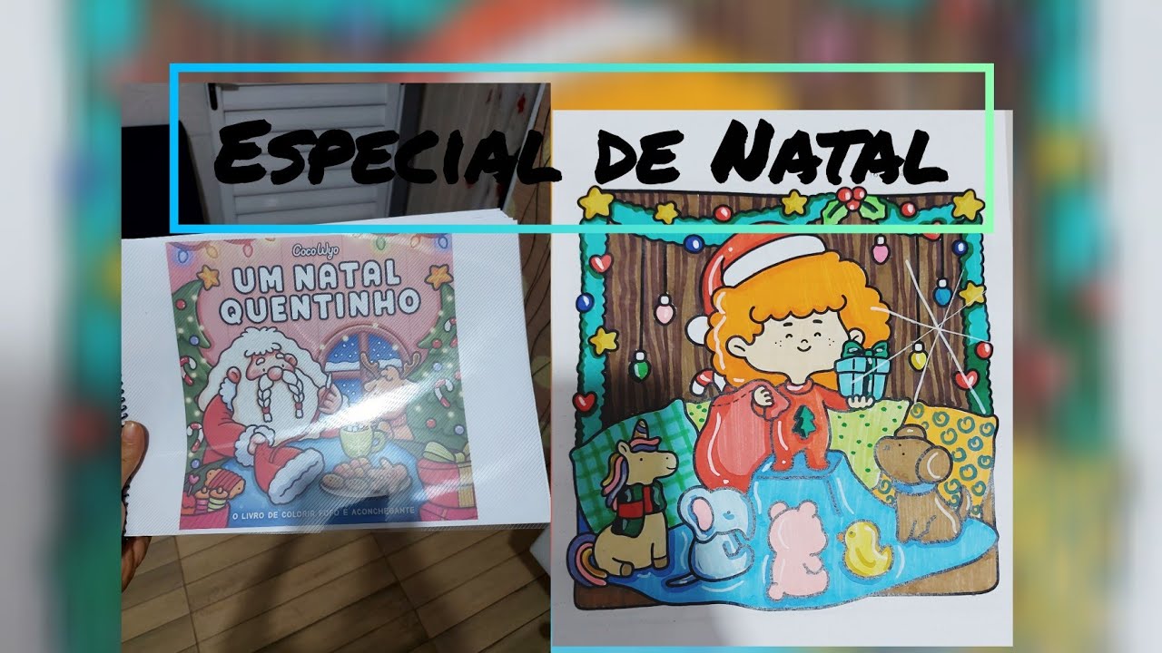 COLORINDO UM NATAL QUENTINHO NESSE ESPECIAL DE NATAL 