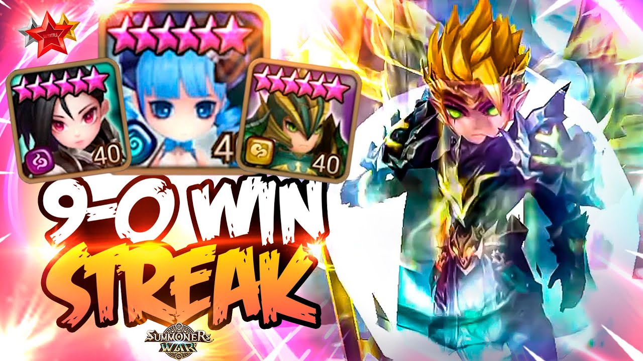 LIVERT | 9-0 WIN STREAK in Summoners War G3 RTA