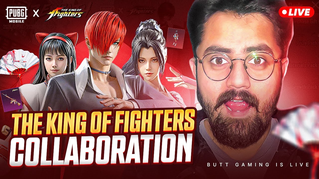🎯🎮 PUBG Mobile × The King of Fighters Collaboration🔥😎 Is Here