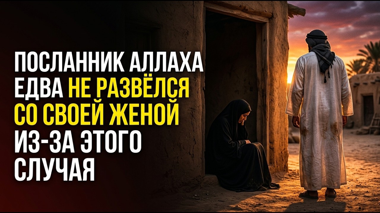 Знаете ли вы? Посланник Аллаха едва не развёлся со своей женой из-за этого случая