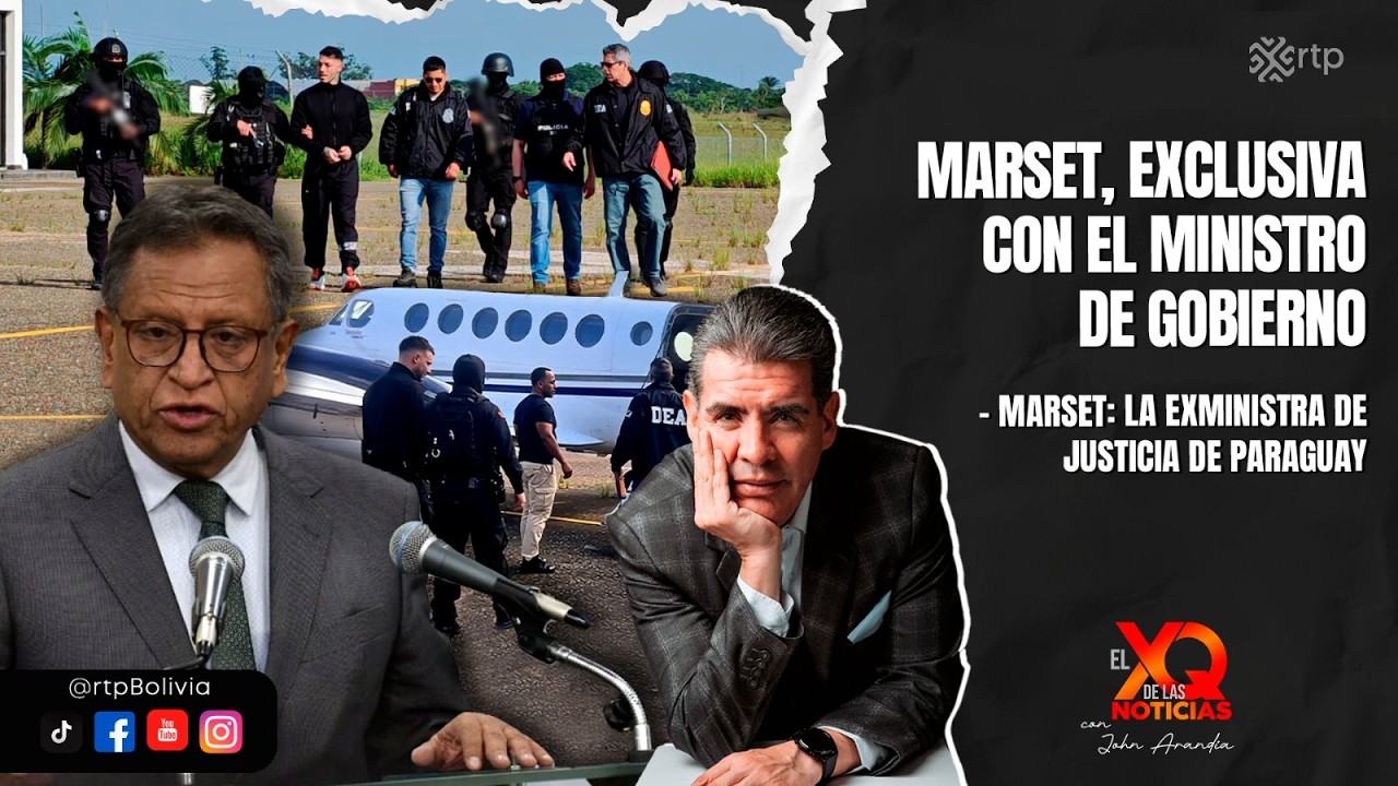 Marset, exclusiva con el ministro de Gobierno | El XQ de las noticias | 13-03-2026