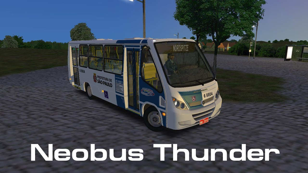Neobus Thunder + LO-915 (OMSI) (Test Drive)