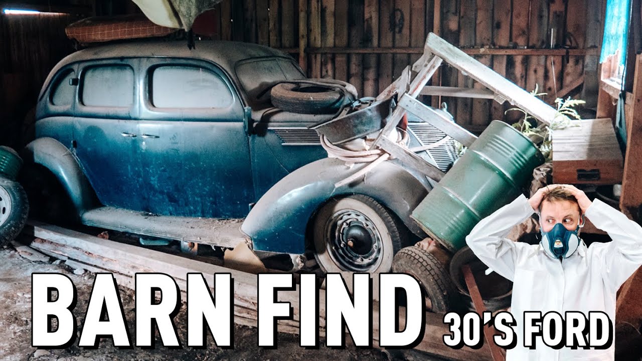 ÖVERGIVEN I 60 ÅR | RÄDDAR GAMMAL FORD FRÅN 30-TALET