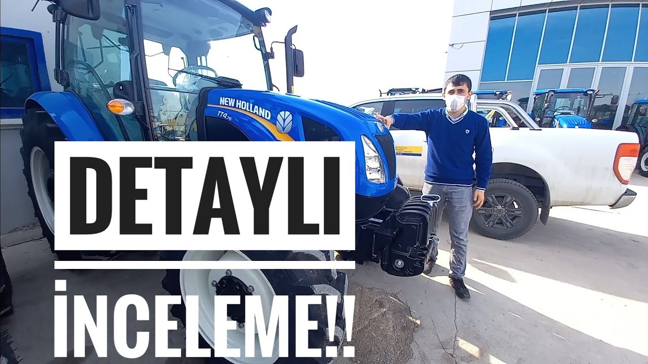 ATOM KARINCA!!  [New Holland  TT4.75  2021 Detaylı İnceleme]