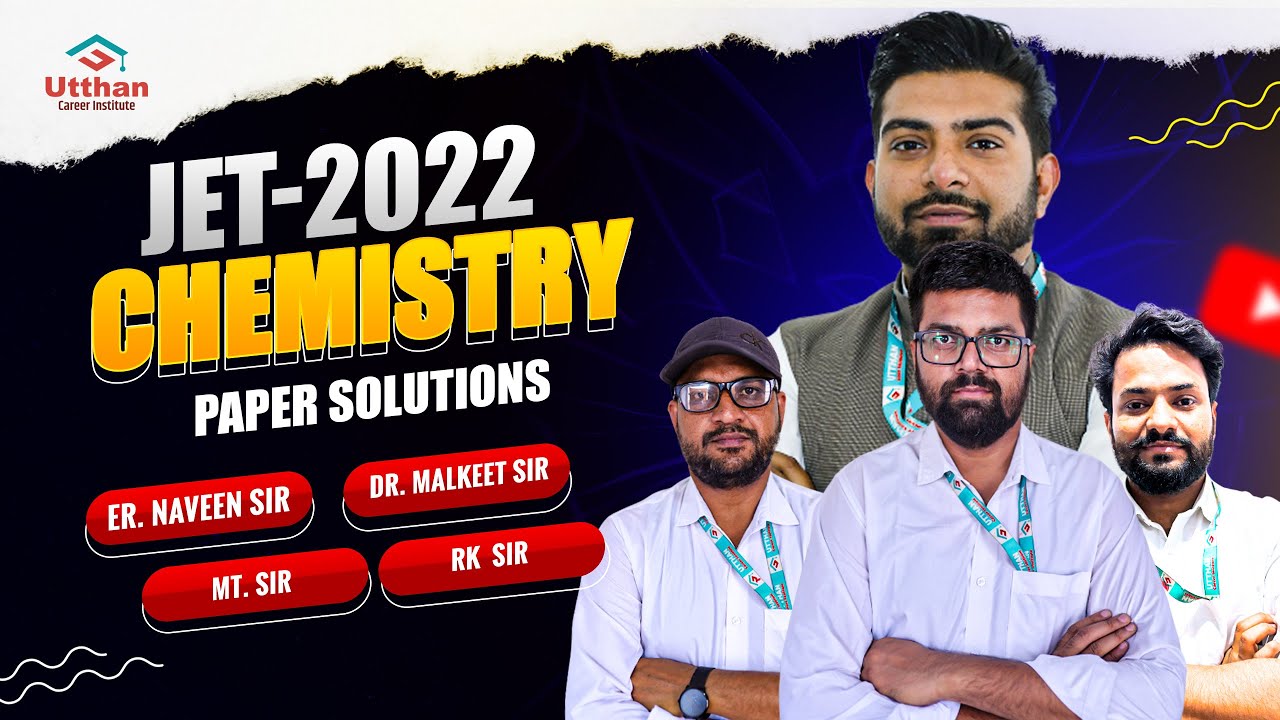 JET 2022 Chemistry | Old Paper Solution | chemistry2022 Solved Paper | Best Agriculture Coaching