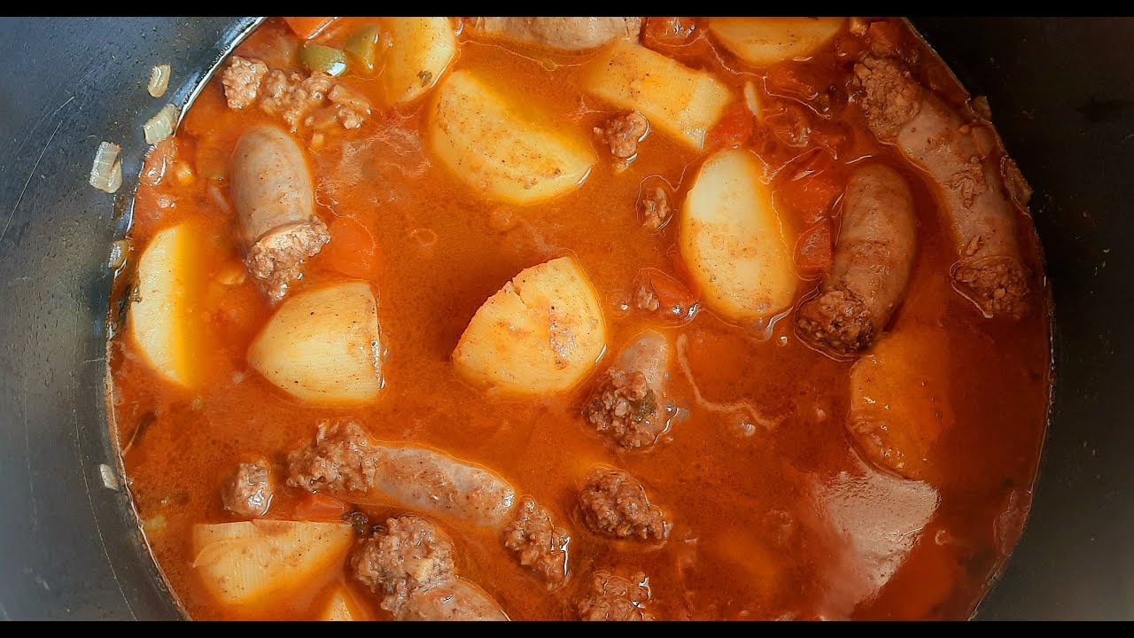 Wors Bredie | Sausage Stew